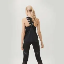 BJØRN BORG Borg Tank Elastic, Black Beauty -butik med fitnessudstyr 10000180 BK001R Borg Tank Elastic Black Beauty 0122