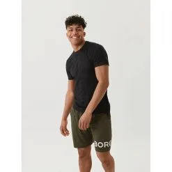 BJØRN BORG Borg Performance T-shirt, Black Beauty
