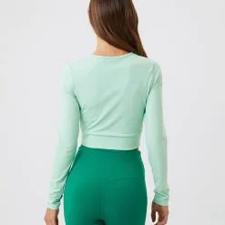 BJØRN BORG Borg Cross Long Sleeve, Hemlock -butik med fitnessudstyr 10001269 GN079R BJORNBORG Cross Long Sleeve Hemlock 0123 3