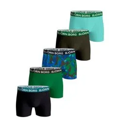BJØRN BORG 5-Pack Cotton Stretch Boxer, Multipack