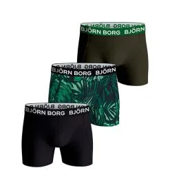 BJØRN BORG 3-Pack Cotton Stretch Boxer, Multipack