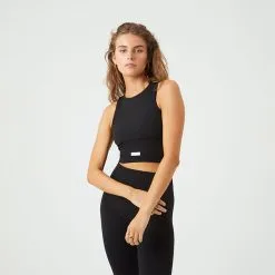 BJØRN BORG Borg Seamless Bralette, Black Beauty