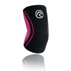 REHBAND RX Elbow Sleeve, 5mm, Black/Pink