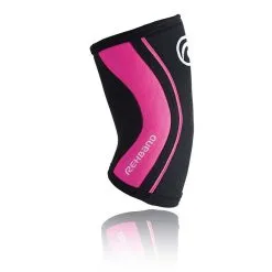 butik med fitnessudstyr -butik med fitnessudstyr 102333 040r rx elbow sleeve 5mm black pink 3