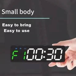 Burpee Portable Timer Q-10, Black -butik med fitnessudstyr 1033 18 Burpee PortableTimer Q 10Black 0223 1