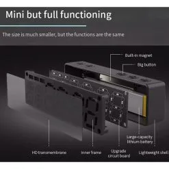 Burpee Portable Timer Q-10, Black -butik med fitnessudstyr 1033 18 Burpee PortableTimer Q 10Black 0223 3