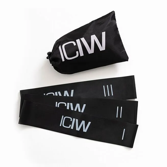ICANIWILL ICIW Mini Bands 3-pack, Black 1 ICANIWILL ICIW Mini Bands 3-pack, Black