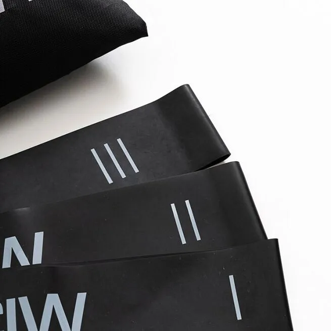 ICANIWILL ICIW Mini Bands 3-pack, Black 4 ICANIWILL ICIW Mini Bands 3-pack, Black - Billede 4