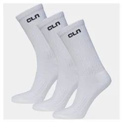 CLN Athletics CLN Team Sock, White -butik med fitnessudstyr 1038 03R CLN Athletics CLN Team Sock White 0123