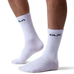 CLN Athletics CLN Team Sock, White