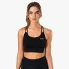 ICANIWILL ICIW Define Seamless Sport Bra, Black