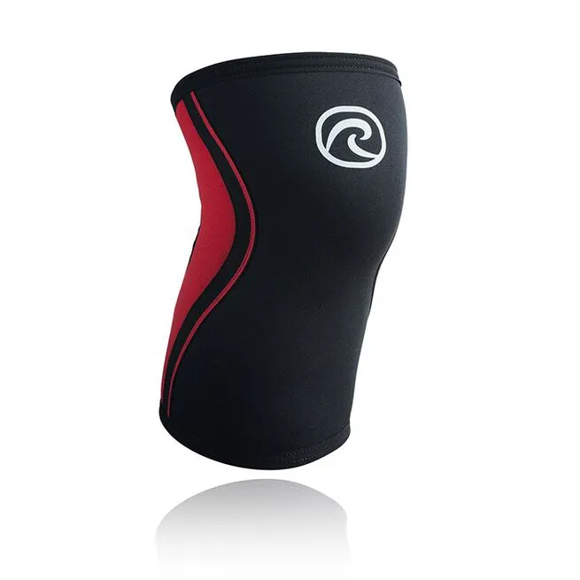 REHBAND RX Knee Sleeve, 3mm, Black/Red 1 REHBAND RX Knee Sleeve, 3mm, Black/Red