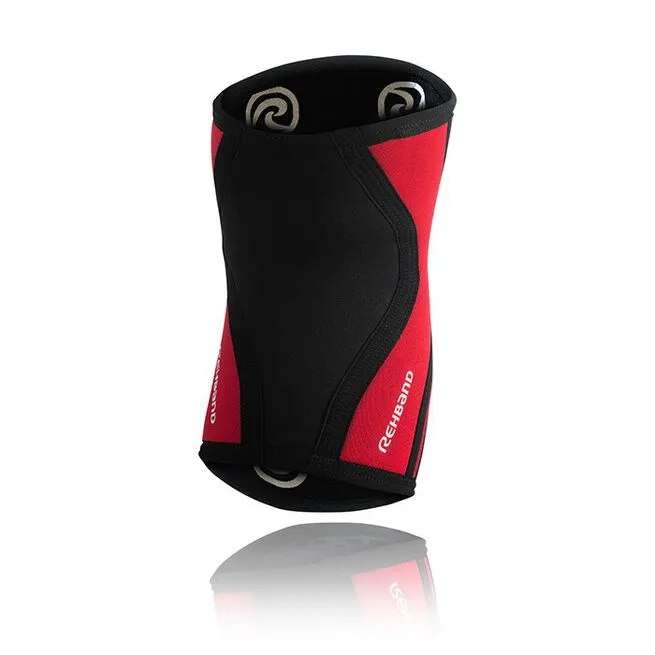 REHBAND RX Knee Sleeve, 3mm, Black/Red 3 REHBAND RX Knee Sleeve, 3mm, Black/Red - Billede 3