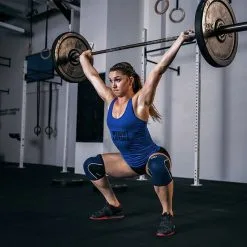 REHBAND RX Knee Sleeve, 5mm, Navy/Black -butik med fitnessudstyr 105308 010r 3 1