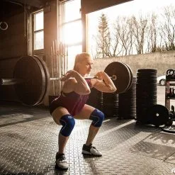 REHBAND RX Knee Sleeve, 5mm, Navy/Black -butik med fitnessudstyr 105308 010r 4 1