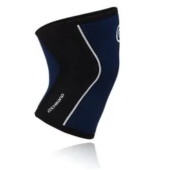 REHBAND RX Knee Sleeve, 5mm, Navy/Black -butik med fitnessudstyr 105308 010r 3 1