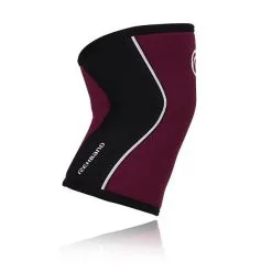 REHBAND RX Knee Sleeve, 5mm, Burgundy/Black -butik med fitnessudstyr 105314 010r 3 1