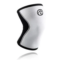 REHBAND RX Knee Sleeve, 7mm, White/Black