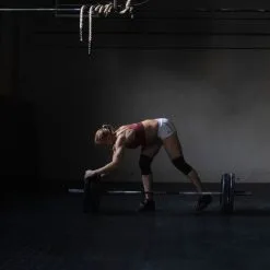 REHBAND RX Knee Sleeve, 7mm, Carbon Black -butik med fitnessudstyr 105466 010r rx knee sleeve 7mm carbon black 8