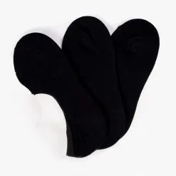 ICANIWILL Invisible Unisex Socks 3-pack, Black -butik med fitnessudstyr 10577 001r iciw invisible unisex socks 3 pack black 2 2