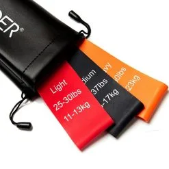 Booty Builder Mini Bands, Black, 3-Pack 12 Booty Builder Mini Bands, Black, 3-Pack -butik med fitnessudstyr 1087 02 booty builder mini bands black 3 pack 5