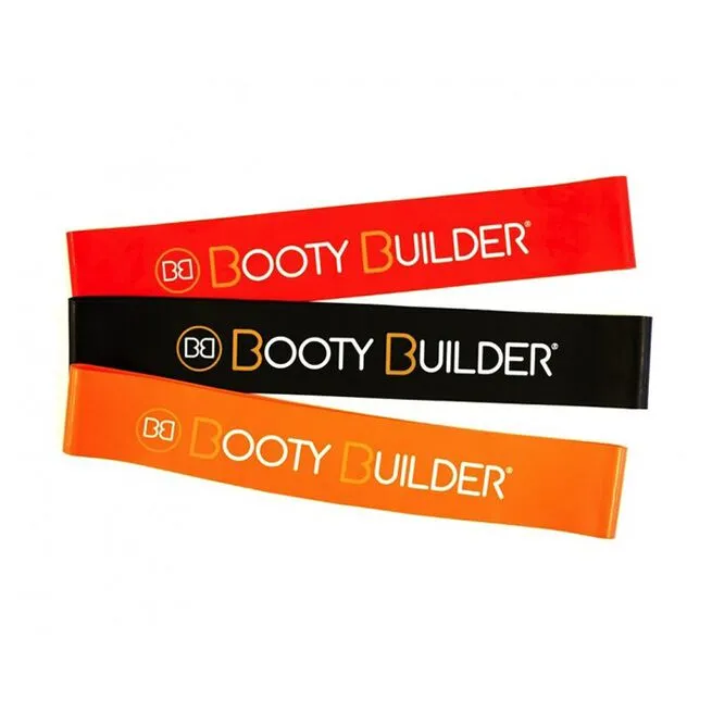 Booty Builder Mini Bands, Black, 3-Pack 2 Booty Builder Mini Bands, Black, 3-Pack - Billede 2