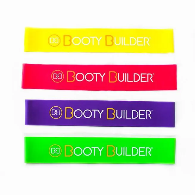 Booty Builder Mini Bands, Pink, 4-Pack 2 Booty Builder Mini Bands, Pink, 4-Pack - Billede 2