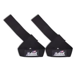 Schiek Basic Lifting Straps, Black