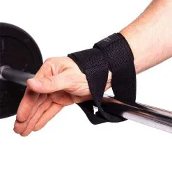 C.P. SPORTS Figure 8 Straps - Lifting Loops, Black, One Size -butik med fitnessudstyr 1089 102 CP Sports Figure 8 Straps Lifting Loops Black One Size 04 0121