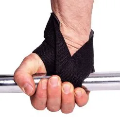 C.P. SPORTS Figure 8 Straps - Lifting Loops, Black, One Size -butik med fitnessudstyr 1089 102 CP Sports Figure 8 Straps Lifting Loops Black One Size 05 0121