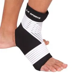 C.P. SPORTS Ankle & Foot Support Strong -butik med fitnessudstyr 1089 114R CP Sports Ankle Foot Support Strong 03 1021