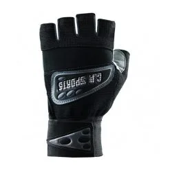 C.P. SPORTS Wrist Wrap Glove, Black -butik med fitnessudstyr 1089 24r 1