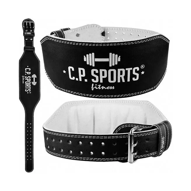 C.P. SPORTS Wide Lifting Belt, Black 1 C.P. SPORTS Wide Lifting Belt, Black