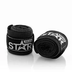 Star Nutrition Gear Star Gear Hand Wraps, Black, 2,5 M