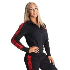 Better Bodies Chelsea Track Jacket, Black/Red -butik med fitnessudstyr 110966995 Better Bodies Chelsea Track Jacket BlackRed mars23 2