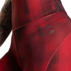 Better Bodies High Waist Leggings, Chili Red Grunge -butik med fitnessudstyr 111014327 Better Bodies High Waist Leggings ChiliRed mars23 4