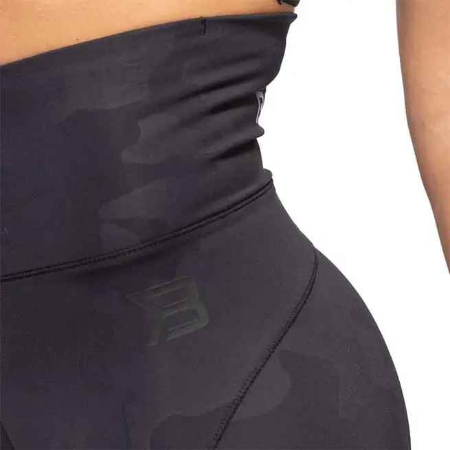 Better Bodies High Waist Leggings, Black Camo 6 Better Bodies High Waist Leggings, Black Camo - Billede 6