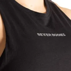 Better Bodies Fluid Loose Racerback, Black -butik med fitnessudstyr 111064999R Better Bodies Fluid Loose Racerback Black 05 feb21