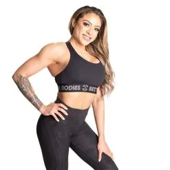 Better Bodies Classic Sports Bra, Black -butik med fitnessudstyr 111074999R Better Bodies Classic Sports Bra Black 03 0622