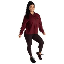 Better Bodies Empowered Thermal Sweater, Maroon -butik med fitnessudstyr 111089393R Better Bodies Empowered Thermal Sweater Maroon 06 0921 1