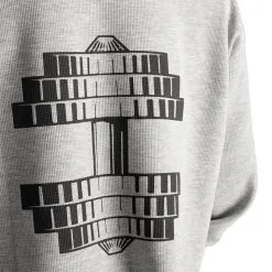 Better Bodies Empowered Thermal Sweater, Maroon -butik med fitnessudstyr 111089903R Better Bodies Empowered Thermal Sweater Light Grey Melange 06 0921