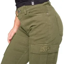 Better Bodies Cargo Pants, Washed Green -butik med fitnessudstyr 111107664R Better Bodies Cargo Pants Washed Green 04 0422