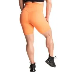 Better Bodies Core Biker Shorts, Coral Orange -butik med fitnessudstyr 111110242R Better Bodies Core Biker Shorts Coral Orange 03 0622