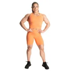 Better Bodies Core Biker Shorts, Coral Orange -butik med fitnessudstyr 111110242R Better Bodies Core Biker Shorts Coral Orange 05 0622