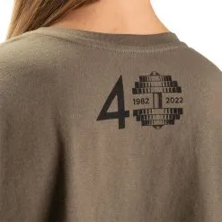 Better Bodies 82 Onesize Tee, Washed Green, OS -butik med fitnessudstyr 111133664102 BetterBodies 82 Onesize Tee Washed Green mars23 5