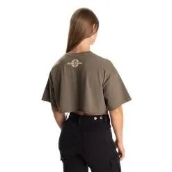 Better Bodies Work Hard Onesize Tee, Washed Green, OS -butik med fitnessudstyr 111134664102 BetterBodies Work Hard Onesize Tee Washed Green mars23 3