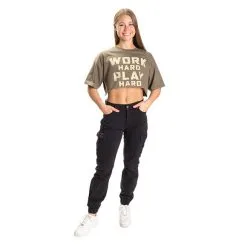 Better Bodies Work Hard Onesize Tee, Washed Green, OS -butik med fitnessudstyr 111134664102 BetterBodies Work Hard Onesize Tee Washed Green mars23 6