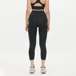 Röhnisch Flattering High Waist 7/8 Tights, Black -butik med fitnessudstyr 1114410001R Rohnisch Flattering High Waist Tights Black 02 nov2