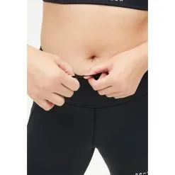 Röhnisch Flattering High Waist 7/8 Tights, Black -butik med fitnessudstyr 1114410001R Rohnisch Flattering High Waist Tights Black 04 nov2