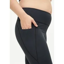 Röhnisch Flattering High Waist 7/8 Tights, Black -butik med fitnessudstyr 1114410001R Rohnisch Flattering High Waist Tights Black 05 nov2
